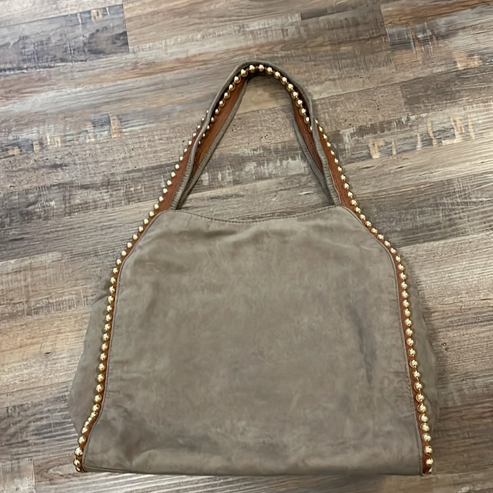 Big Buddha Grayson Suede Hobo Hand Bag - Picture 2 of 12